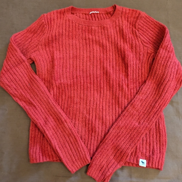 Abercrombie and Fitch girl's fitted cropped sweater. Size 11-12. - Picture 1 of 1